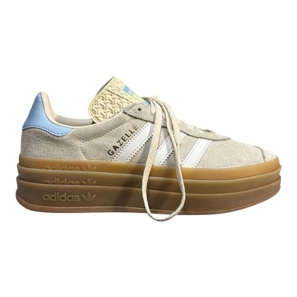 Adidas Gazelle Bold Wonder White Clear Sky Size 5.5 JH5540 - Picture 1 of 6